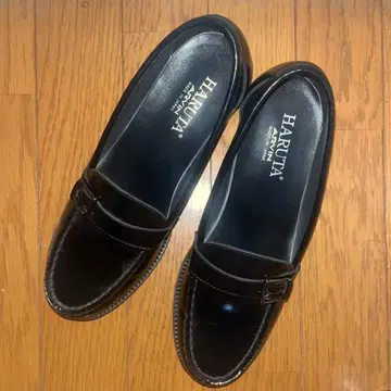 [ 새상품급 ] HARUTA 하루타 로퍼 블랙 24.5cm EEE