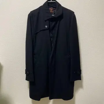 TAKEO KIKUCHI 스텐카라 코트 블랙
