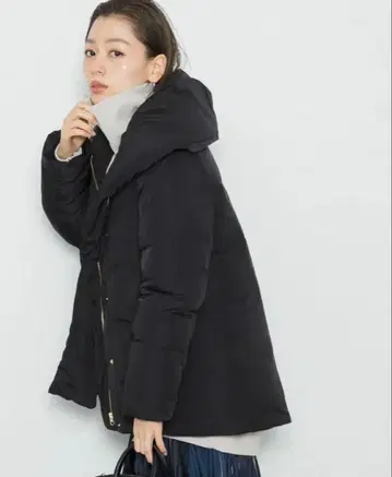 어반 리서치 URBANRESEARCH 블랙 다운 자켓