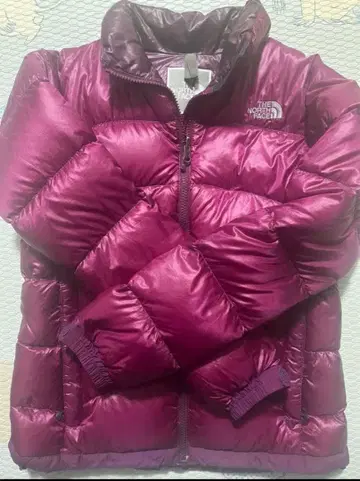 THE NORTH FACE 퍼플 다운 자켓 M
