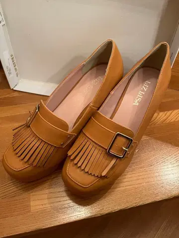 Liz Lisa 클래식 리본 로퍼 카멜 M