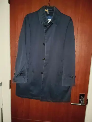 BEAMS HEART 남성용 코트 네이비 계열 44 비즈니스