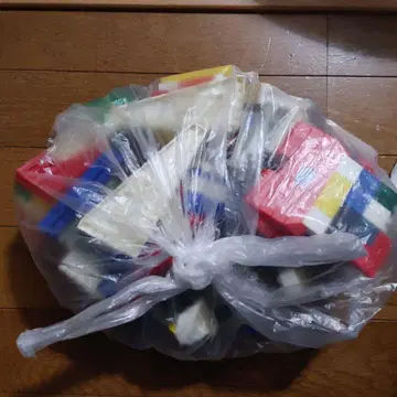 미사용 LEGO 블록 다색 봉입