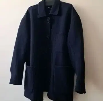 네이비 울 코트 L 사이즈