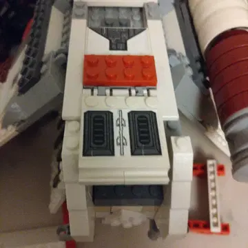 LEGO 블록 화이트 레드