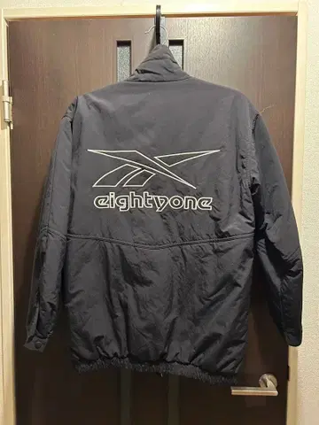 eightone 블랙 나일론 자켓 사이즈 90