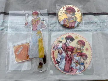 니지산지 마리온 크레이프 우사미 리토 아크릴 스탠드 캔뱃지 코스터