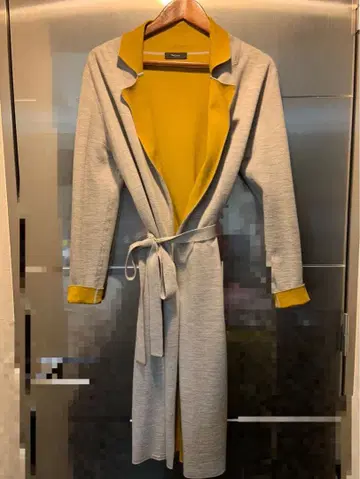 폴 스미스 블랙 롱 가디건 리버서블