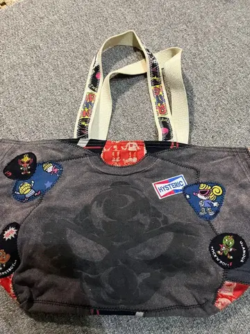 HYSTERIC MINI 컬러풀 패치워크 토트백