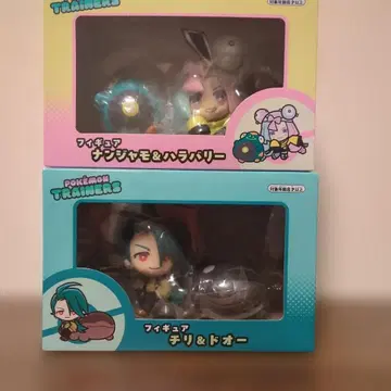 포켓몬 트레이너 피규어 세트 & 스티커 칠레 난자모