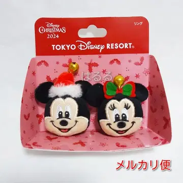디즈니 크리스마스 2024 반지 세트 미키 미니 산타