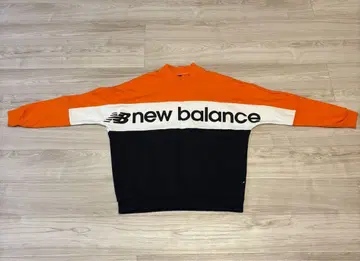 new balance 트레이닝복 L 오렌지/화이트/블랙
