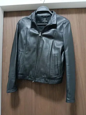 블랙 가죽 자켓 사이즈 40