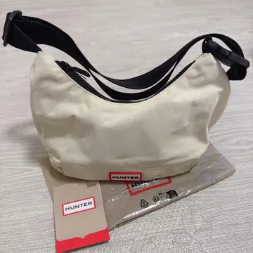 HUNTER/숄더백 리사이클 나일론 미니 호보 방수
