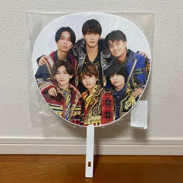 SixTONES 카우콘 부채 전원 집합 2022-2023 스톤즈