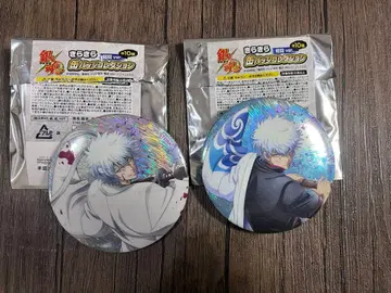 은혼 사카타 긴토키 백야차 점페스 반짝반짝 캔뱃지 컬렉션 전투ver