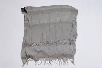 Armani Exchange 그레이 스트라이프 머플러