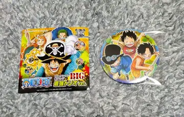 원피스 컬렉션 캔뱃지 BIG 최강 트리오 ver. ASL