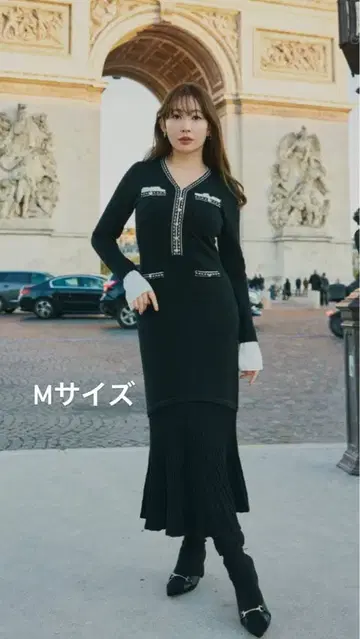 Isaline Long Knit Dress herlipto