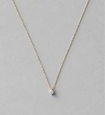 ete K10 레이어 다이아몬드 목걸이