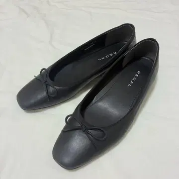 REGAL 블랙 플랫슈즈 발레슈즈 블랙 블랙 23