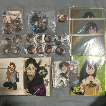 히로아카 아스이 츠유 등 캔뱃지 세트