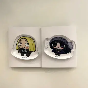 사카모토 데이즈 그려낸 흔들흔들 아크릴 블록