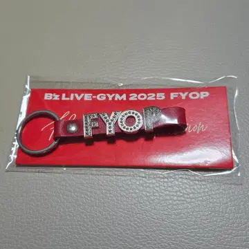 B'z LIVE-GYM 2025 FYOP 키링 빨간색