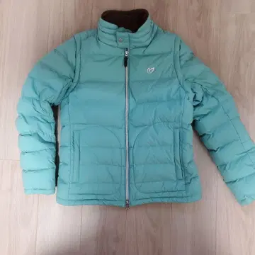 민트 그린 다운 자켓 사이즈 1
