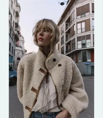 ZARA 리버서블 더블 페이스 자켓