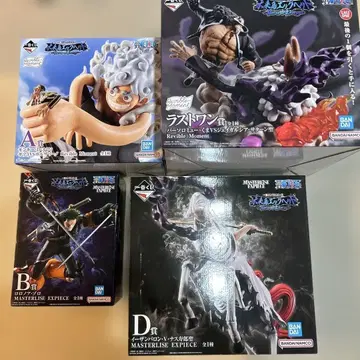 원피스 제일복권 미래섬 에그헤드 A, B, D, 라스트원 세트 피규어