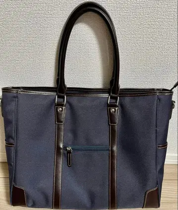 [ 새상품급 ] 토트백 비즈니스백 남성용 네이비