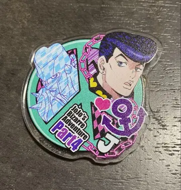 죠죠의 기묘한 모험 아크릴 배지 히가시카타 죠스케 & 크레이지 다이아몬드