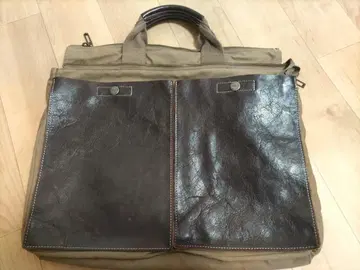 A.I.P. 비즈니스 백 천연 가죽 서류 가방 브리프 케이스 aip