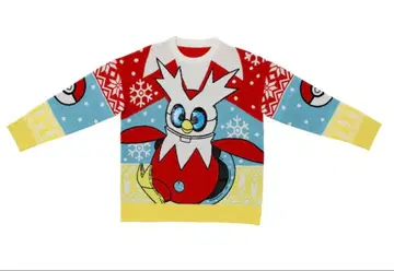 [ 중고품 ] 포켓몬 무쇠보따리 니트 크리스마스 스웨터