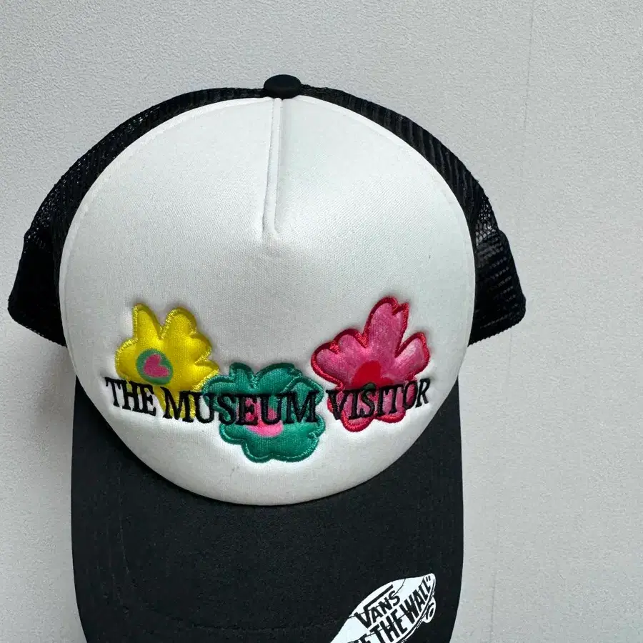 THE MUSEUM VISITOR キャップ Jon Burgerman The Museum Visitor Hand Painted Pizza & Poch Corduroy Ball Cap