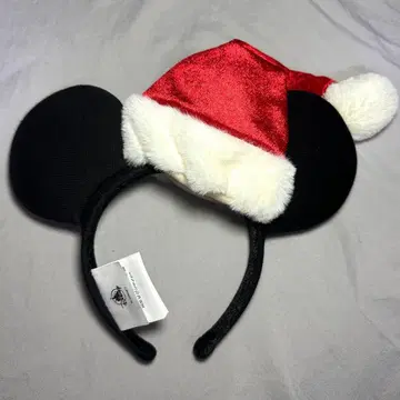 홍콩 디즈니랜드 산타 미키 머리띠