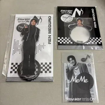 SnowMan Snow Man ON 메구로 렌 세트