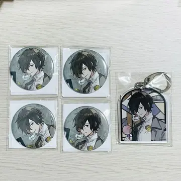 문호 스트레이독스 다자이 오사무 캔 배지 아크릴 키링