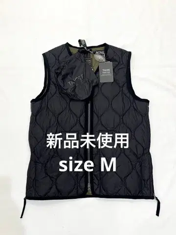 미사용 새상품 TAION 타이온 다운 베스트 size M