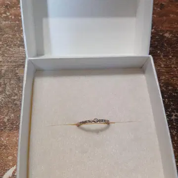 사만사 실바 핑크 골드 반지 7호