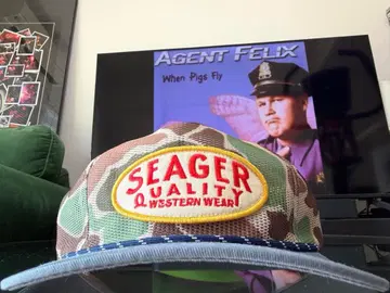 USA 시거 SEAGER 메쉬 캡 카모플라쥬