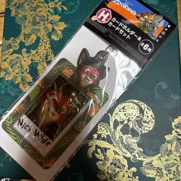 [happy복권] H상 주토피아 닉 카드홀더&카드 세트