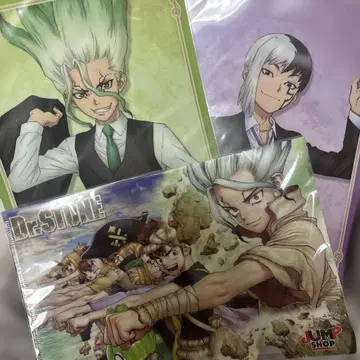 레어 Dr.STONE 도크스트 클리어 파일 세트