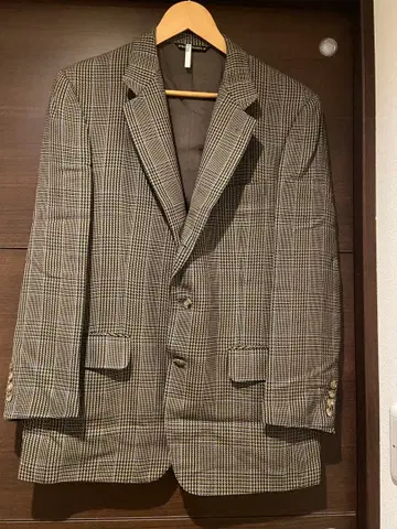 FACONNABLE 체크 무늬 테일러드 자켓