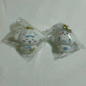 산리오 치이카와 시크릿 플로키 마스코트 참 하치와레 x 시나몬