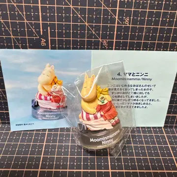 카이요도 무민즈 런치 병뚜껑 피규어