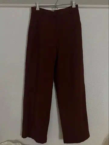 센터 프레스 울 와이드 팬츠 [ 에트레토쿄 ]