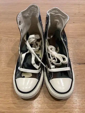 새상품 컨버스 올스타 카모플라쥬 카모플라주 하이컷 22.5cm