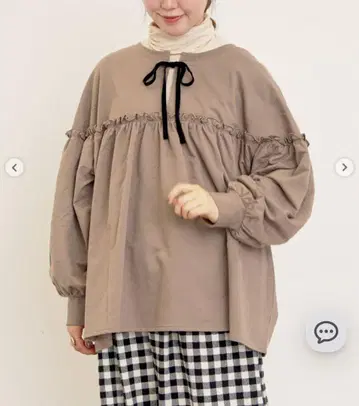 미니 쭈리 절개 개더 풀오버 SM2 사만사 모스모스